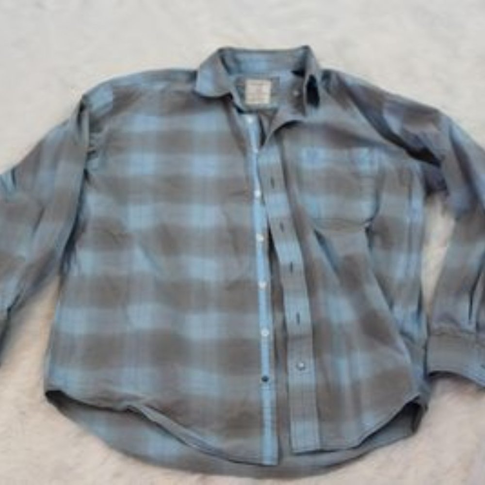 Panhandle Rough Stock Men's Button Down Shirt Large